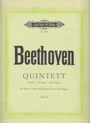 Quintet for Piano & Wind in E flat major, Op.16 - Set of Parts