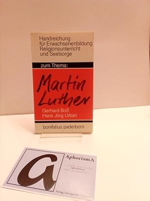 Bild des Verkufers fr Zum Thema "Martin Luther". zum Verkauf von AphorismA gGmbH