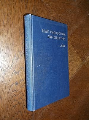 Seller image for Play Production and Direction for sale by Barker Books & Vintage