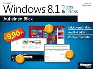 Bild des Verkufers fr Windows 8.1 Tipps und Tricks auf einen Blick zum Verkauf von Versandantiquariat Felix Mcke