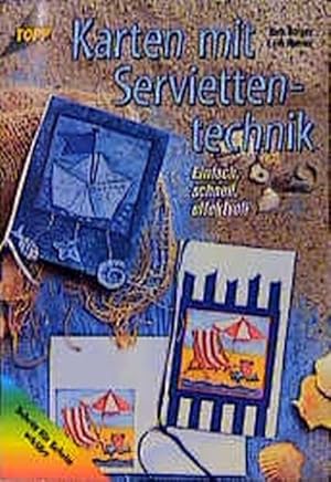 Image du vendeur pour Karten mit Serviettentechnik mis en vente par Versandantiquariat Felix Mcke
