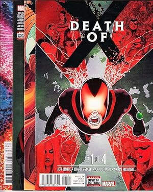 Imagen del vendedor de Death of X #1-4 (2016) Comics x 4 a la venta por Booklover Oxford