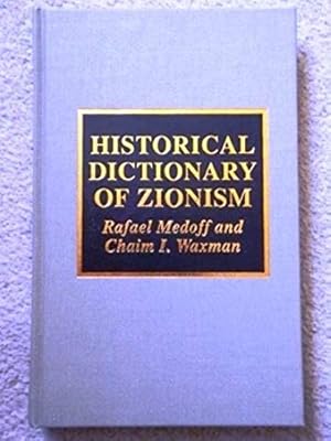 Historical Dictionary of Zionism