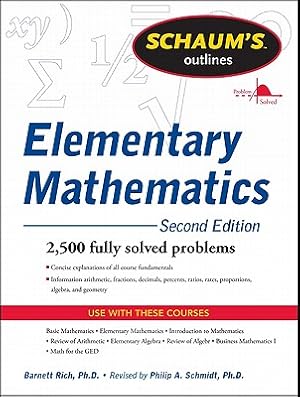 Seller image for Schaum's Outline of Review of Elementary Mathematics, 2nd Edition (Paperback or Softback) for sale by BargainBookStores