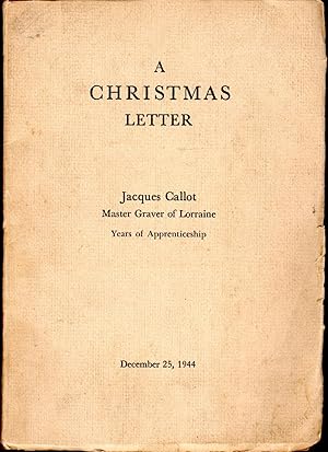 Imagen del vendedor de A Christmas Letter a la venta por Dorley House Books, Inc.