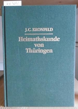 Seller image for Heimathskunde von Thringen und dessen nchster Umgebung. Neuauflage der Ausgabe Jena 1861. for sale by Versandantiquariat Trffelschwein