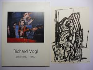 Richard Vogl * - Bilder 1987-1990. + AUTOGRAPH + OR.-GRAPHIK. Ausstellung im Stadtmuseum Waldkrai...