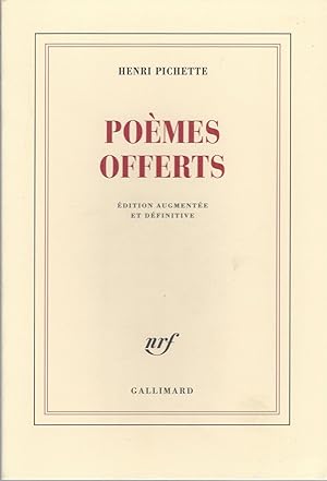 Seller image for Poemes Offerts for sale by BYTOWN BOOKERY