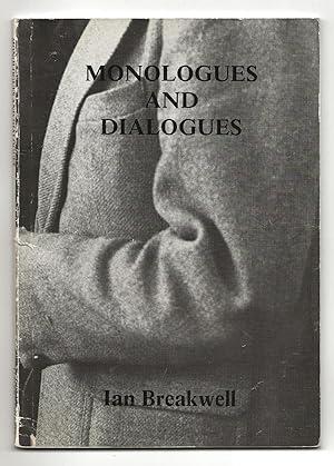 Imagen del vendedor de Monologues and Dialogues a la venta por Frances Wetherell