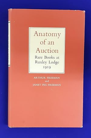 Anatomy of an Auction : Rare Books at Ruxley Lodge, 1919.