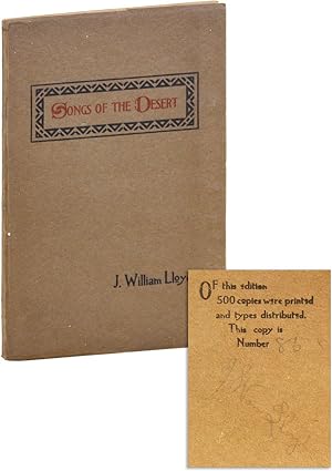 Bild des Verkufers fr Songs of the Desert [Limited Edition, Signed] zum Verkauf von Lorne Bair Rare Books, ABAA