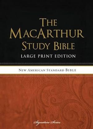 Bild des Verkufers fr The NASB, MacArthur Study Bible, Large Print, Hardcover (Hardcover) zum Verkauf von Grand Eagle Retail
