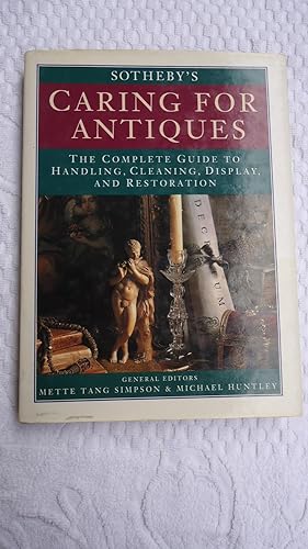 Seller image for CARYING FOR ANTIQUES. THE COMPLETE GUIDE TO HANDLING, CLEANING, DISPLAY, AND RESTORATION. CONDITION AS NEW for sale by Ernesto Julin Friedenthal