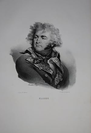 Imagen del vendedor de Portrait. Brustfigur nach halblinks. Lithographie von Mauzaisse. a la venta por Antiquariat  Braun