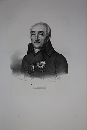 Bild des Verkufers fr Portrait. Brustfigur nach viertelrecht. Lithographie von Maurin. zum Verkauf von Antiquariat  Braun