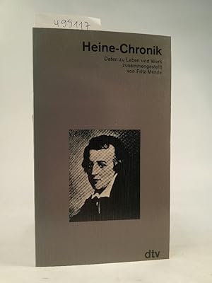 Seller image for Heine-Chronik. Daten zu Leben und Werk. [Neubuch] for sale by ANTIQUARIAT Franke BRUDDENBOOKS