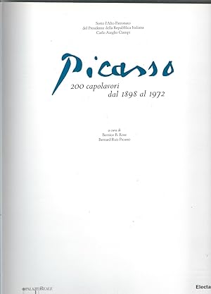 Bild des Verkufers fr PICASSO - 200 CAPOLAVORI DAL 1898 AL 1972 MILANO PALAZZO REALE 15 SETTEMBRE 2001 - 27 GENNAIO 2002 zum Verkauf von Libreria Rita Vittadello