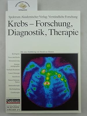 Seller image for Krebs : Forschung, Diagnostik, Therapie. mit einer Einfhrung von Harald zur Hausen for sale by Chiemgauer Internet Antiquariat GbR