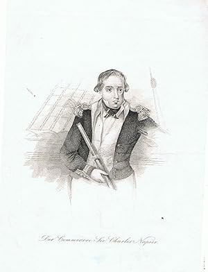 Bild des Verkufers fr Napier, Commodore Sir Charles . Admiral 1786 -1854. Lithographie. Portrt . zum Verkauf von Buecherstube Eilert, Versandantiquariat