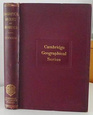 A Geographical History of Mammals