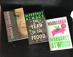 Seller image for Oryx and Crake 1st edition signed: The Year of the Flood !st Edition Signed: Maddaddam 1st Edition Signed: The Maddaddam Trilogy for sale by Bradgate Rare Books