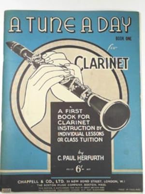 Immagine del venditore per A tune a day: a first book for clarinet instruction venduto da Cotswold Internet Books