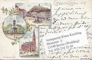 Graz. 1 alte Orig.- Ansichtspostkarte