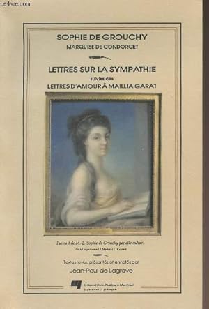 Seller image for Lettres sur la sympathie suivies de Lettres d'amour  Maillia Garat for sale by Le-Livre