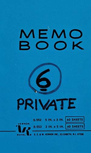 Imagen del vendedor de Lee Lozano : Private Book 6 a la venta por GreatBookPrices
