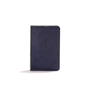 Image du vendeur pour Holy Bible : King James Version, Navy Leathertouch, KJV Compact Bible: Value Edition mis en vente par GreatBookPrices