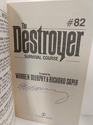 Destroyer # 82 Survival Course (SIGNED)