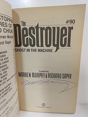 Ghost in the Machine (The Destroyer 090) (SIGNED)