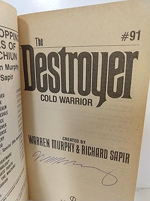Cold Warrior (the Destroyer, No. 91) (SIGNED)