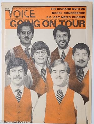 Bild des Verkufers fr The Voice: more than a newspaper; vol. 3, #12, June 5, 1981; SF Gay Men's Chorus Going on Tour zum Verkauf von Bolerium Books Inc.