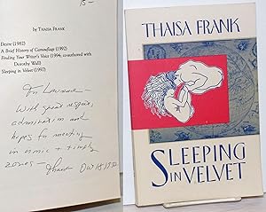 Image du vendeur pour Sleeping in Velvet [signed[] mis en vente par Bolerium Books Inc.