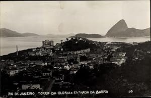 Immagine del venditore per Foto Ansichtskarte / Postkarte Rio de Janeiro Brasilien, Morro da Gloria Entrada da Barra venduto da akpool GmbH