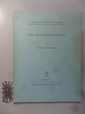 Seller image for Der gelagerte Herakles. (124. Winckelmanns-Programm der Archologischen Gesellschaft zu Berlin). for sale by Druckwaren Antiquariat