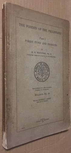 Immagine del venditore per The Forests of the Philippines. Part I. Forest Types and Products. Bulletin No. 10 venduto da Dial-A-Book