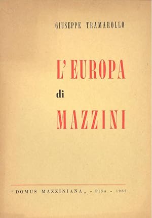 Seller image for L'Europa di Mazzini for sale by Studio Bibliografico Marini