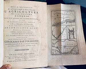 Bild des Verkufers fr Della necessita di accrescere e migliorare l'agricoltura nella Toscana. (Legato con:) Morozzi, FerdinandoDe' pregiudizj delle terre frigide e loro rimedj zum Verkauf von Libreria Antiquaria Pregliasco