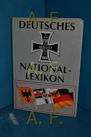 Bild des Verkufers fr Deutsches National-Lexikon. zum Verkauf von Antiquarische Fundgrube e.U.