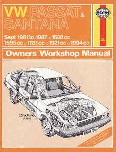 VW Passat & Santana - Owners Workshop Manual