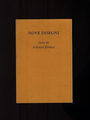 Imagen del vendedor de Nove disegni di Adriano Palazzi a la venta por Librodifaccia