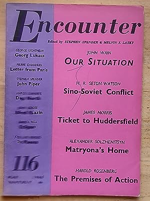 Seller image for Encounter May 1963 Vol XX No.5 for sale by Shore Books