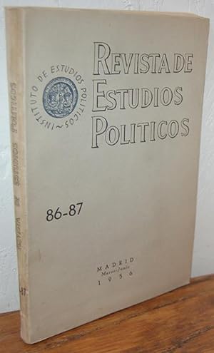 Imagen del vendedor de REVISTA DE ESTUDIOS POLTICOS. N 86-87/ Marzo-junio/ Ao 1956 a la venta por EL RINCN ESCRITO