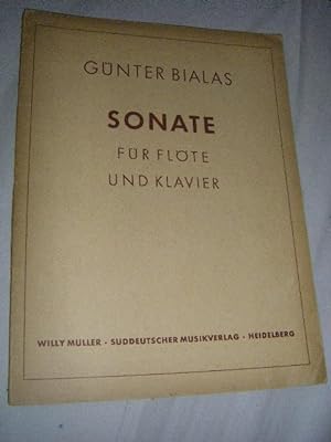 Seller image for Sonate fr Flte und Klavier for sale by Versandantiquariat Rainer Kocherscheidt