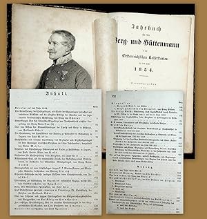 Jahrbuch für den Berg- und Hüttenmann des Oesterreichischen Kaiserstaates : für das Jahr 1854; 4....