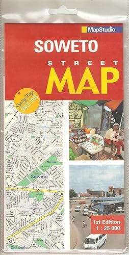 Image du vendeur pour Soweto Street Map mis en vente par Snookerybooks