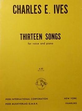 Imagen del vendedor de Thirteen Songs, For Voice and Piano a la venta por Austin Sherlaw-Johnson, Secondhand Music