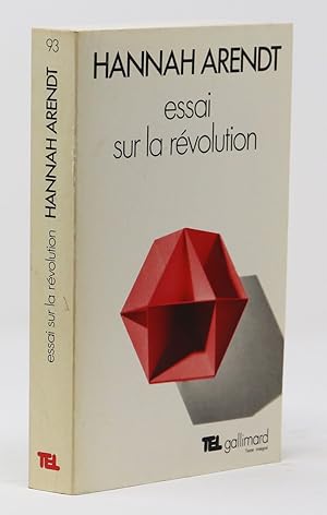 Imagen del vendedor de Esssai Sur La Rvolution a la venta por Oddfellow's Fine Books and Collectables